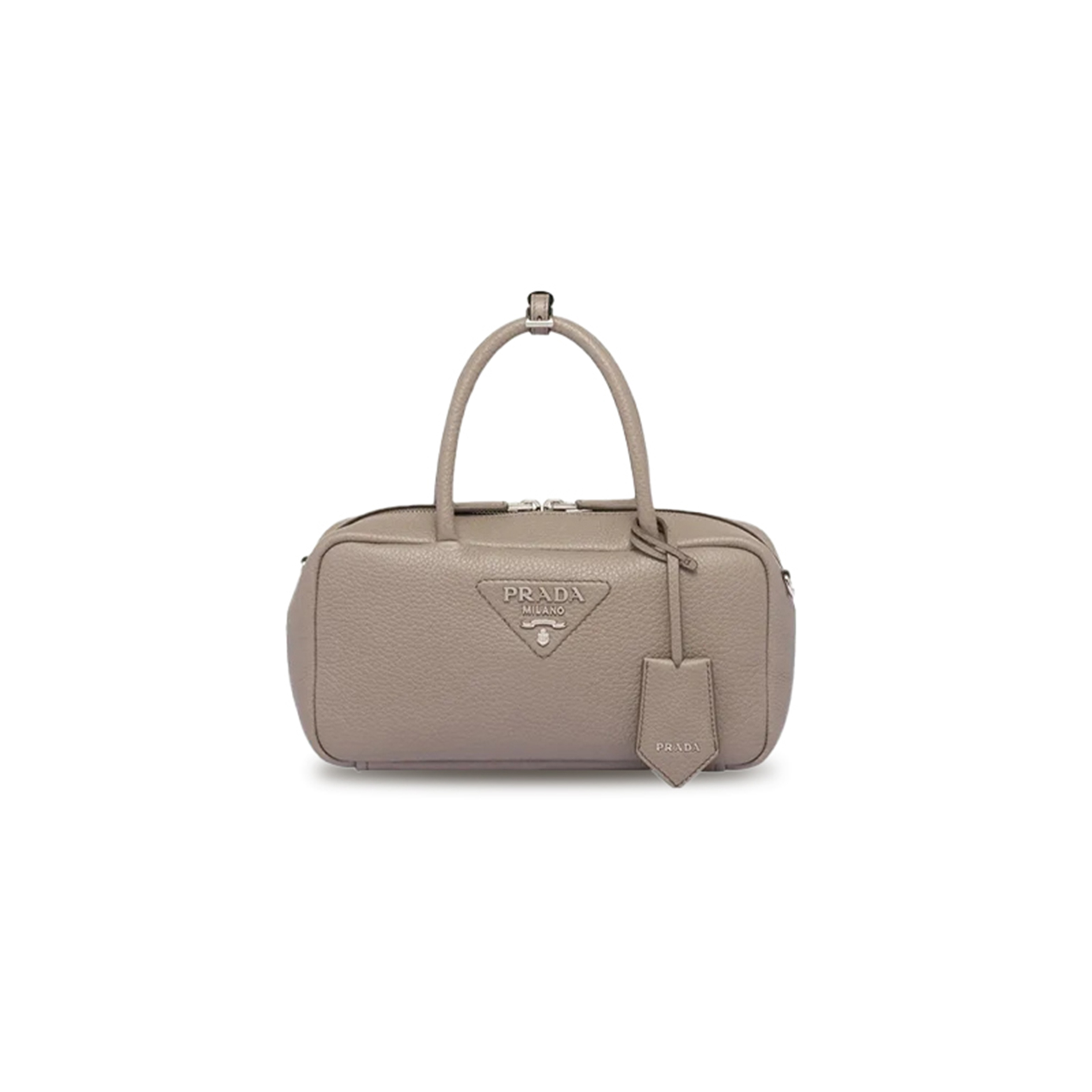 PRADA SMALL EMBROIDERED LOGO SHOULDER BAG 1BB102 (24*12*8.5cm) 